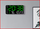 Large Digital Wall Clock Temp Date Week Display Remote Control USB Powered Table Clock Wall-mounted Dual Alarms LED Clocks