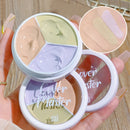 Pure Holding Makeup Three Color Concealer Spot Acne Print Repair Foundation Dark circles are not easy to stick powder
