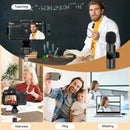 New Wireless Lavalier Microphone Portable Audio Video Recording Mini Microphone for iPhone Android PC Camera Live Gaming Phone