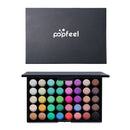 POPFEEL 40 Colors Eyeshadow Palette Long Lasting Easy Makeup Brown Eyeshadow Palette, Pink Eyeshadow Palette