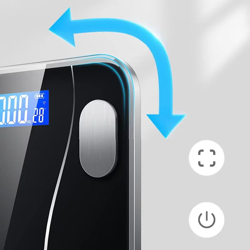 Household precision electronic weighing scale Smart Bluetooth body fat scale Women's healthy weight loss human body scale