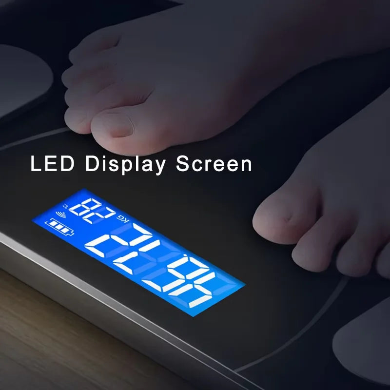 Household precision electronic weighing scale Smart Bluetooth body fat scale Women's healthy weight loss human body scale